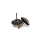 Гвозди ТУНДРА, декоративные, обивочные, 19×22 мм, бронза, 200 шт. - Фото 13