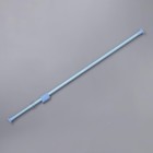 Карниз для ванной комнаты, телескопический 120-220 см, голубой - Фото 6