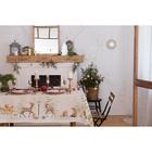 Скатерть новогодняя «Этель» Christmas forest, 150×220 ±3 см с ГМВО, 100% хлопок, 190 г/м² - Фото 3