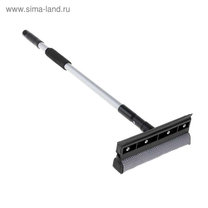 Окномойка с телескопической алюминиевой ручкой 20*59(96) см - Фото 1