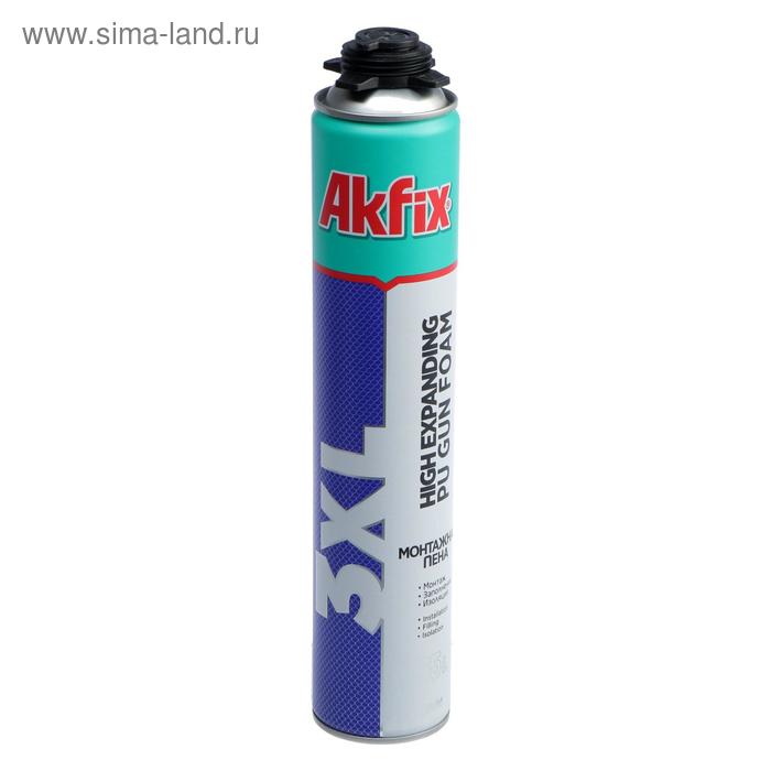 Пена монтажная Akfix 3XL, с увеличенным выходом, всесезонная, 65 л - Фото 1