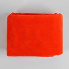 Ткань для рукоделия, велюр на трикотажной основе, красная, лоскут 45×50 см - Фото 3