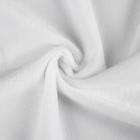 Отрез для рукоделия, плюш, цвет белый, 53 × 50 см - фото 3704827