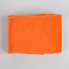 Отрез для рукоделия, плюш, цвет оранжевый, 53 × 50 см - фото 9565573