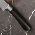 Нож Корд Куруш - Малый, граб черный, сухма, пуговица, гарда олово. НС 420 (13-14 см) - Фото 3