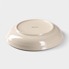 Тарелка керамическая глубокая «Искушение», 650 мл, d=20,5 см, цвет розовый - фото 25429729