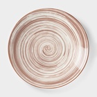 Тарелка Доляна «Искушение», d=26.5 см, керамика, бежевая - Фото 2