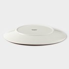 Тарелка Доляна «Искушение», d=26.5 см, керамика, серая - Фото 3