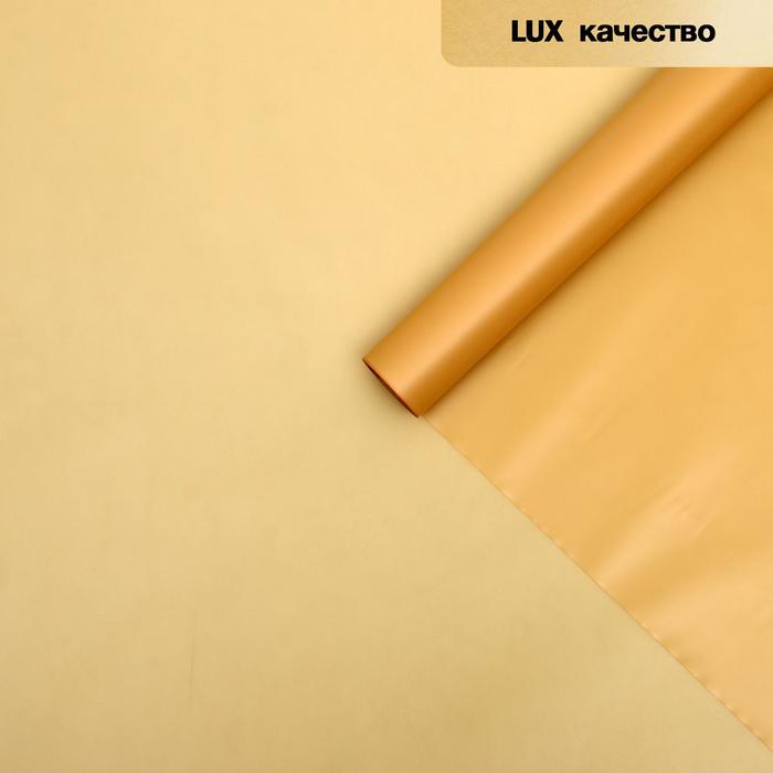 Пленка для цветов "Однотонная" кремовый, 0,58 х 10 м - Фото 1