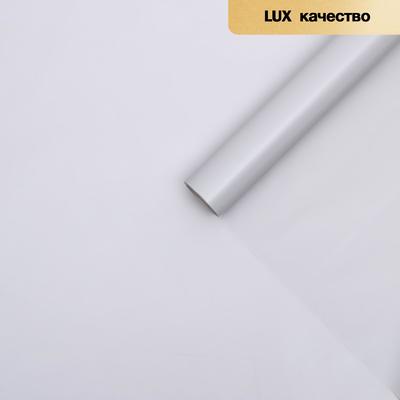 Пленка для цветов "Однотонная" светло-серый, 0,58 х 10 м