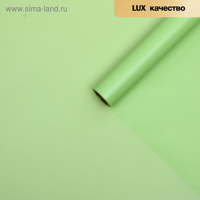 Пленка для цветов "Однотонная" оливковый, 0,58 х 10 м - Фото 1