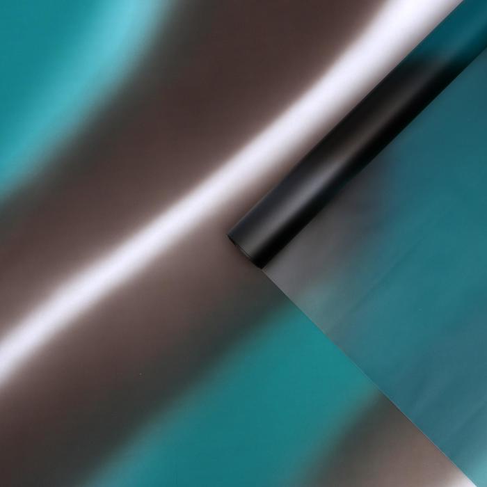 Пленка для цветов "Переход" черный, 0,58 х 10 м - Фото 1