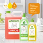 Средство для мытья посуды Synergetic, антибактериальный гель, биоразлагаемый, яблоко, 5 л - Фото 9