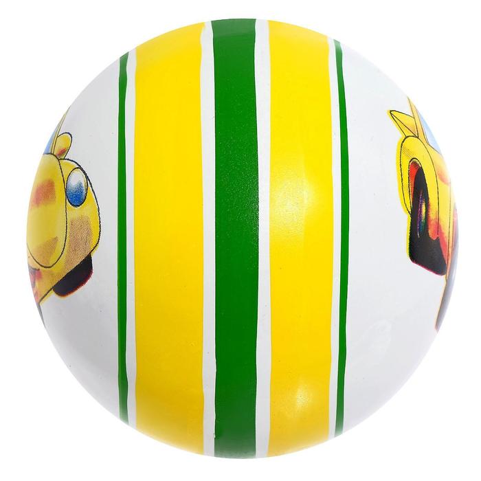 Мяч диаметр 100 мм, (рисунок), цвета МИКС - фото 1898323505