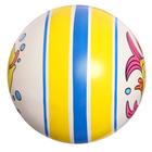 Мяч диаметр 100 мм, (рисунок), цвета МИКС - фото 9948393