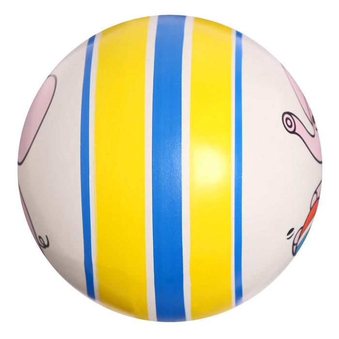 Мяч диаметр 100 мм, (рисунок), цвета МИКС - фото 1898323496