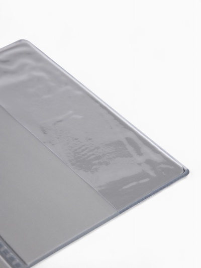 Обложка для паспорта, велюр, коричневая