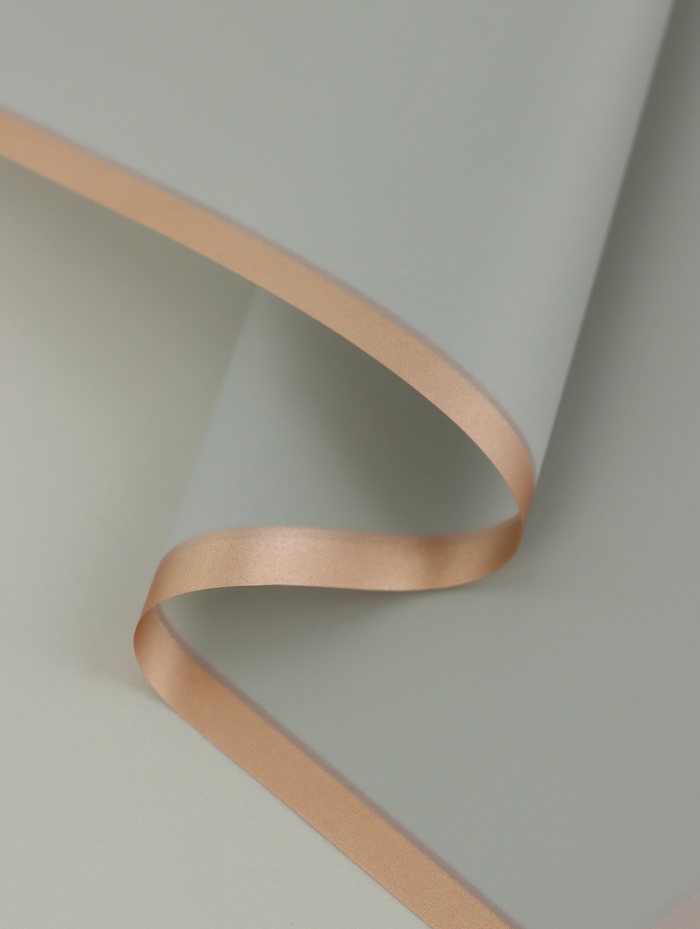 Пленка для цветов «Золотая полоса», дымчатый, 58×58±5% см - Фото 1