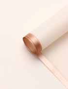 Пленка для цветов «Бронзовая полоса», светло - розовый, 0.57×5 м ±5% см - Фото 5