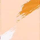Плёнка матовая "Краски" персиковый, 0,58 х 0,58 м - Фото 4