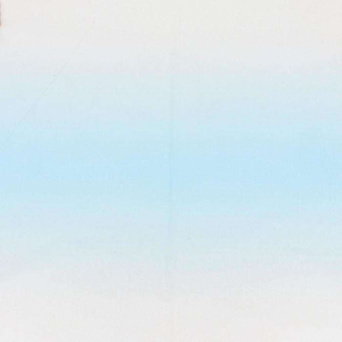Плёнка матовая "Линия градиента" небесно-голубой, 0,58 х 0,58 м - фото 1899798636