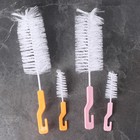 Набор ёршиков для посуды, 2 шт: 3×13 см, 5,5×23 см, цвет МИКС - Фото 2