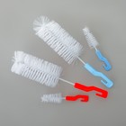 Набор ёршиков для посуды, 2 шт: 3×13 см, 5,5×23 см, цвет МИКС - Фото 5