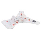 Многоразовый подгузник «Лисички», 3-8 кг, цвет белый, Крошка Я - Фото 4