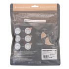 Многоразовый подгузник «Лисички», 3-8 кг, цвет белый, Крошка Я - Фото 7