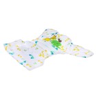 Многоразовый подгузник с 3-х слойным вкладышем Крошка Я «Жирафы», 3-15 кг, белый - Фото 9
