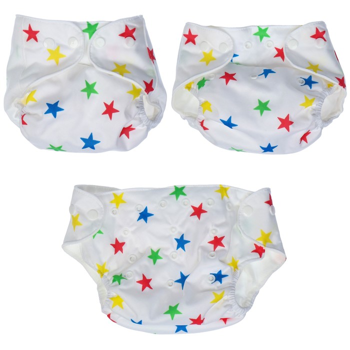 Многоразовый подгузник «Звезды. Мишка», Крошка Я - Фото 1