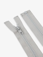 Молния «Трактор», №5, разъёмная, замок автомат, 80 см, серая - Фото 2