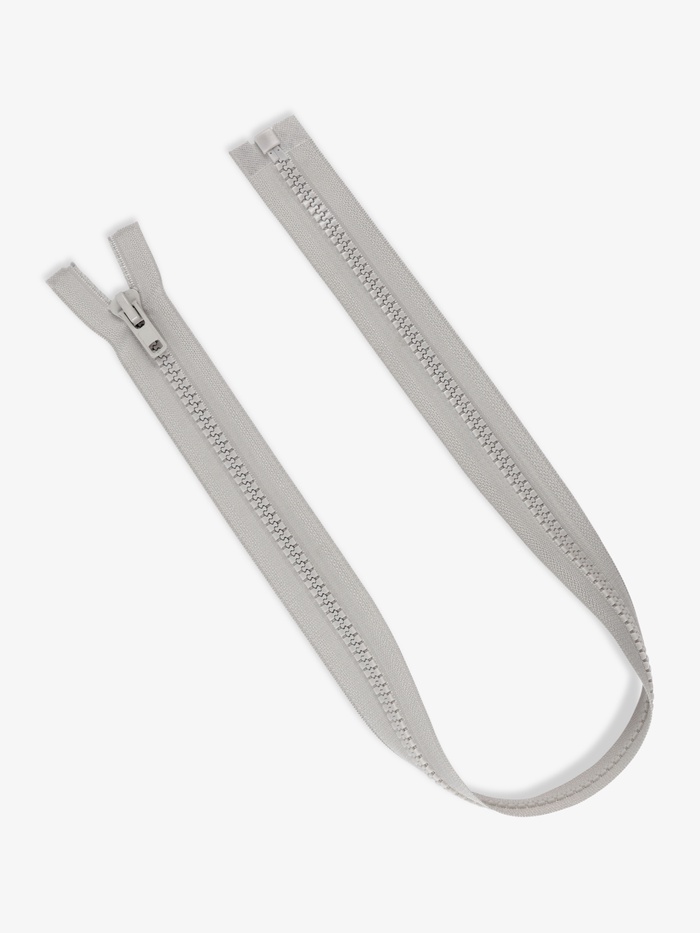 Молния «Трактор», №8, разъёмная, замок автомат, 70 см, серая - Фото 1