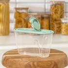 Ёмкость для хранения сыпучих продуктов, 900 мл, пластик, МИКС - Фото 6