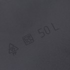 Ведро для мусора IDEA «Эко», 50 л, пластик, серое - Фото 4