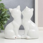 Фигурка керамика «2 котёнка в цветочек», 9.5×4.5×10.6 см - Фото 3