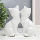 Фигурка керамика «2 котёнка в цветочек», 9.5×4.5×10.6 см - Фото 4