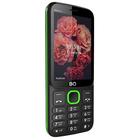 Сотовый телефон BQ M-3590 Step XXL+ 3,5", 64Мб, microSD, 2sim, Bluetooth, чёрно-зелёный - Фото 2