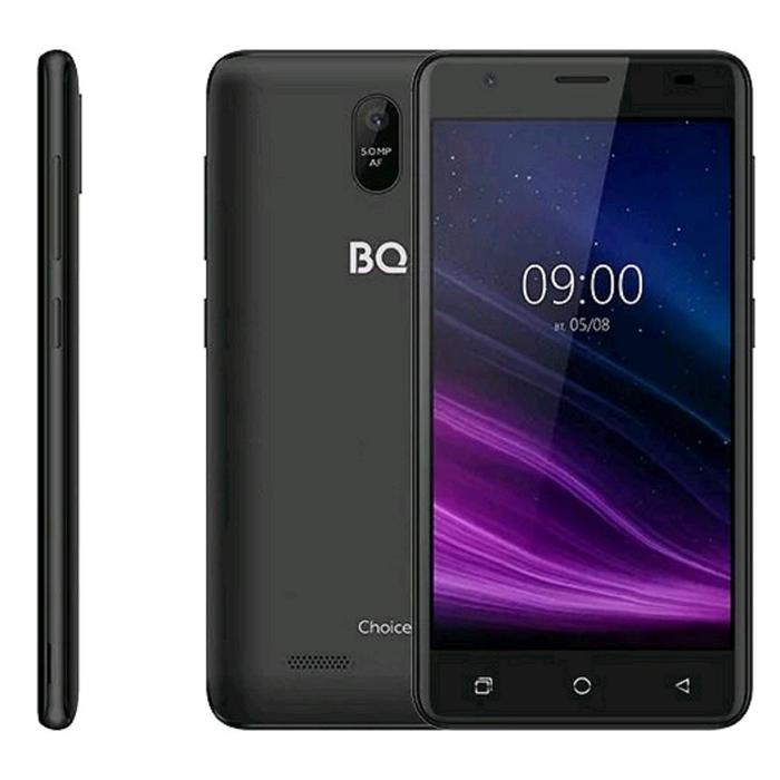 Смартфон BQ S-5016G Choice, 5", IPS, 16Гб, 2Гб, 5 Мп, 2000 мАч, чёрный графит - фото 51319193