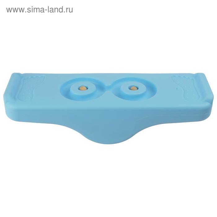 Балансборд, 56х19х15 см, цвет голубой - Фото 1
