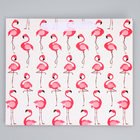 Пакет подарочный ламинированный горизонтальный, упаковка, «Фламинго», ML 27 х 23 х 11,5 см - Фото 6