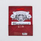 Пакет подарочный ламинированный вертикальный, упаковка, «Лучшему на свете», S 12 х 15 х 5.5 см  (артикул 4733831)  большой выбор товаров оптом и в розницу по низким ценам с доставкой