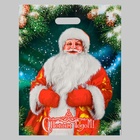 Пакет подарочный новогодний «Любимый дед», полиэтиленовый с вырубной ручкой, 38×47 см 5193304