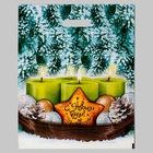 Пакет подарочный новогодний «Покров», полиэтиленовый с вырубной ручкой, 38×47 см - Фото 2