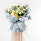 Плёнка матовая "Краски" пудра, 0,58 х 0,58 м (комплект 20 шт) - фото 40512967