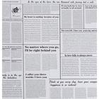 Плёнка матовая двухсторонняя "Газета" сиреневый, 0,58 х 0,58 м - Фото 4