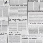 Плёнка матовая двухсторонняя «Газета» зелёный, 0.58×0.58 м - Фото 4