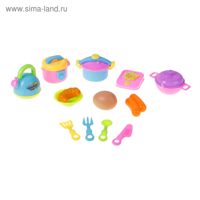 Набор посуды, с продуктами, 13 предметов - Фото 1