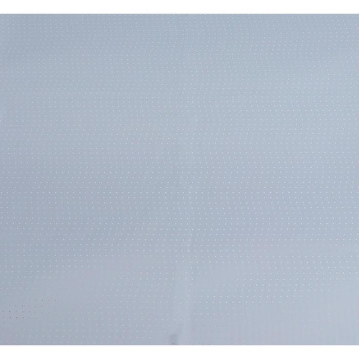 Плёнка матовая "Серебристый горох" белый, серый, 0,58 х 0,58 м - фото 1898324077