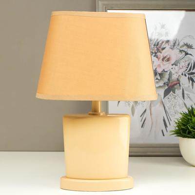 Лампа настольная 03000 1хЕ14 15 Вт бежевый 20×28.5×11 см RISALUX
